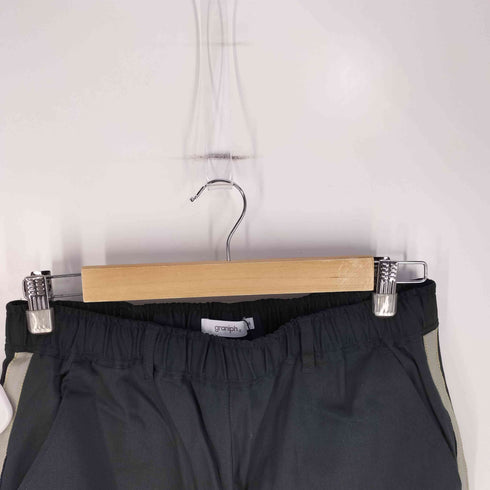 グラニフ graniph バルカン300 ルーズフィットサイドラインパンツ レディース JPN:M