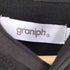 グラニフ graniph 闇の帝王|ビッグシルエット半袖パーカー レディース JPN:S