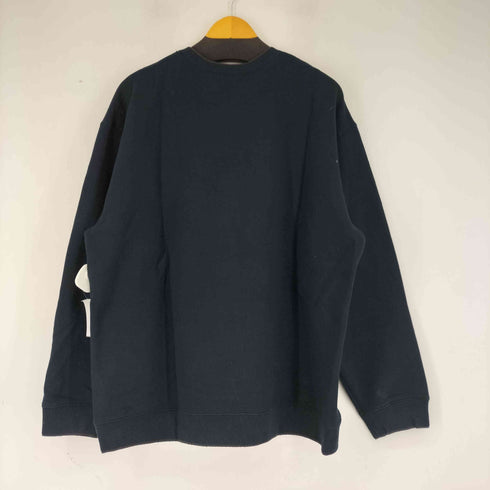 クラフトアンドバロー Croft&Barrow 刺繍 クルーネック スウェット メンズ JPN:L