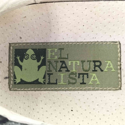 el natura lista 総柄 leather slip-on レザースリッポン メンズ JPN:41