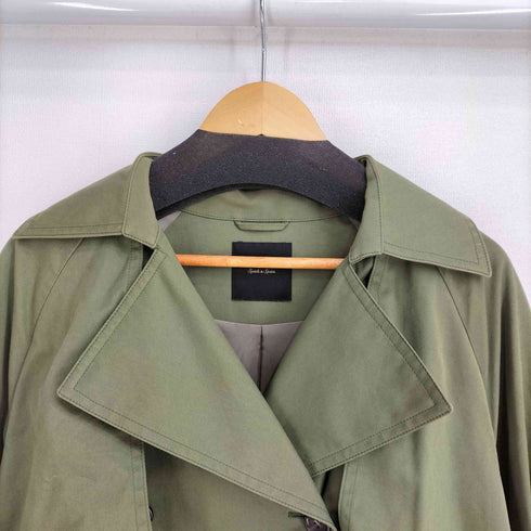 スピックアンドスパン Spick and Span MANTECO ロングトレンチコート レディース JPN:34