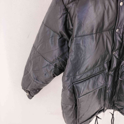 Cow Leather ダウンジャケット メンズ 36