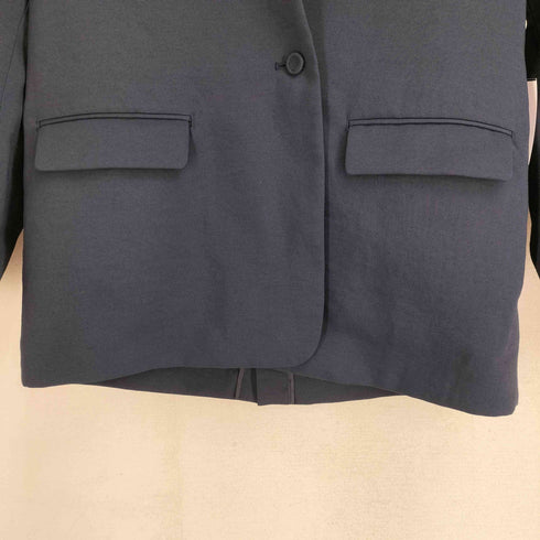 ビームスハート BEAMS HEART ノーカラーダブルジャケット レディース import:M