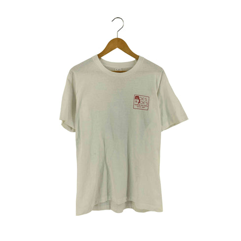 フルーツオブザルーム FRUIT OF THE LOOM 90S USA製 Moes&Joes 両面プリント Tシャツ メンズ XL