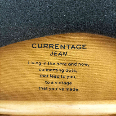 カレンテージ CURRENTAGE クルーネック S/S Tシャツ レディース