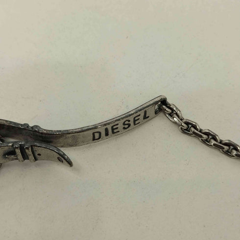 ディーゼル DIESEL ロゴトップハートフェザーチャームネックレス メンズ