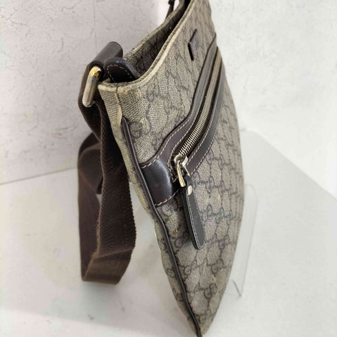グッチ GUCCI GGスプリーム PVC ショルダーバッグ メンズ