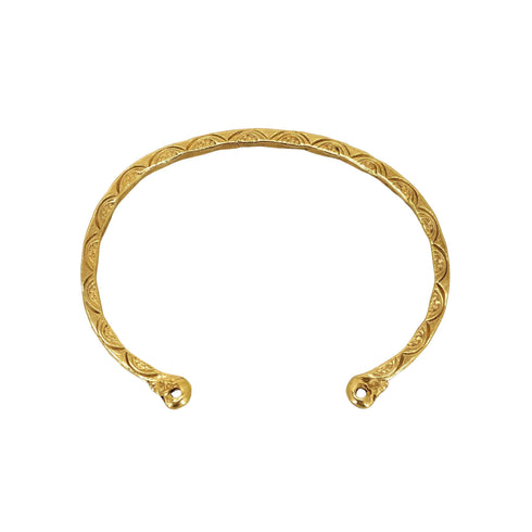 チャンルー CHAN LUU Sterling Silver Skull Bangle ドクロバングル レディース