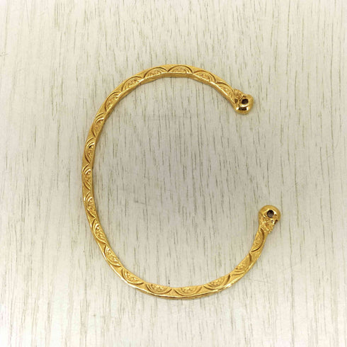 チャンルー CHAN LUU Sterling Silver Skull Bangle ドクロバングル レディース