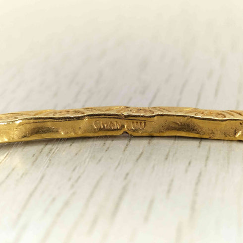 チャンルー CHAN LUU Sterling Silver Skull Bangle ドクロバングル レディース