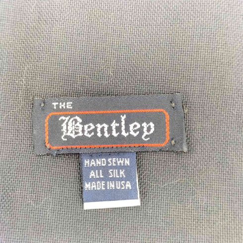 BENTLEY CRAVATS シルク100%ドットスカーフ メンズ