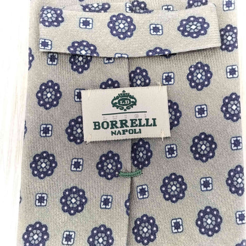 ルイジボレッリ LUIGI BORRELLI 総柄ネクタイ メンズ