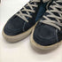 ゴールデングース GOLDEN GOOSE イタリア製 ヴィンテージ加工 GGDB SLIDE デニム ハイカット スニーカー メンズ EUR:43