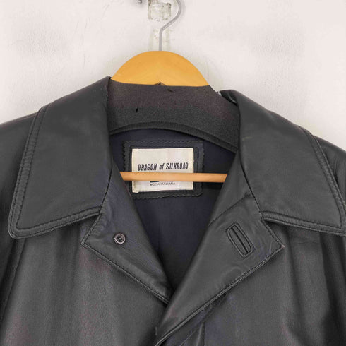 DRAGON of SILKROAD レザーカーコート メンズ JPN:L
