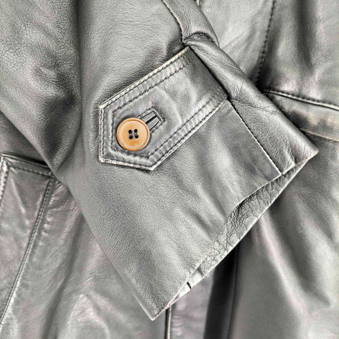 DRAGON of SILKROAD レザーカーコート メンズ JPN:L