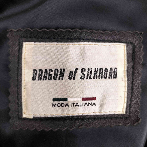 DRAGON of SILKROAD レザーカーコート メンズ JPN:L