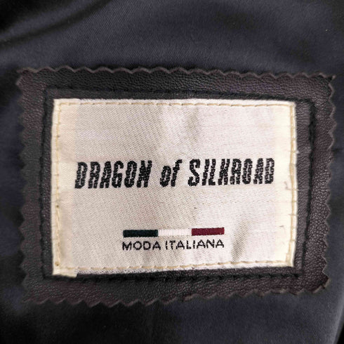DRAGON of SILKROAD レザーカーコート メンズ JPN:L