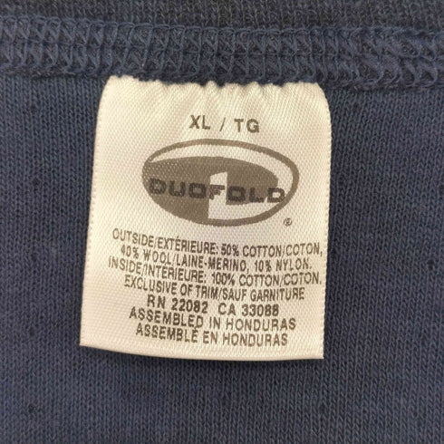 デュオフォード duofold INSULAYER WOOL PLUS Two-layer thermal UNDERWEAR 2レイヤーカットソー メンズ import:XL