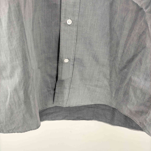 バーバリーロンドン BURBERRY LONDON Pure Cotton Dress Shirt ホース ロゴ 刺繍 L/S オックスフォード ピュア コットン ドレス シャツ 襟芯 メンズ 37-82