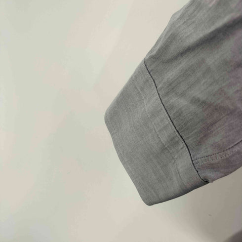 バーバリーロンドン BURBERRY LONDON Pure Cotton Dress Shirt ホース ロゴ 刺繍 L/S オックスフォード ピュア コットン ドレス シャツ 襟芯 メンズ 37-82
