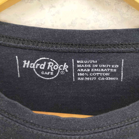 ハードロックカフェ Hard Rock Cafe Y2K ラインストーン ギター 鷹 カットソー レディース M