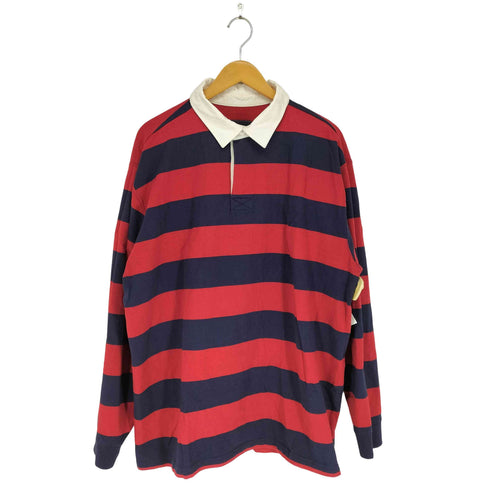 エルエルビーン L.L.Bean ボーダーラガーシャツ メンズ import:XL