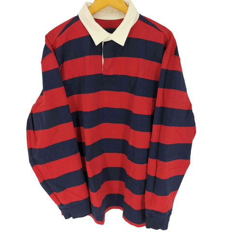 エルエルビーン L.L.Bean ボーダーラガーシャツ メンズ import:XL