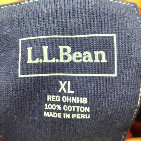 エルエルビーン L.L.Bean ボーダーラガーシャツ メンズ import:XL
