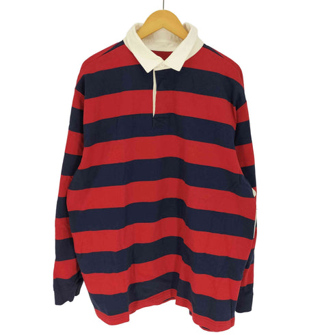 エルエルビーン L.L.Bean ボーダーラガーシャツ メンズ import:XL