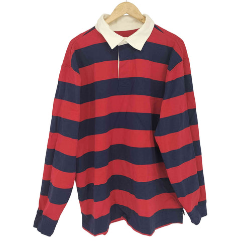 エルエルビーン L.L.Bean ボーダーラガーシャツ メンズ import:XL