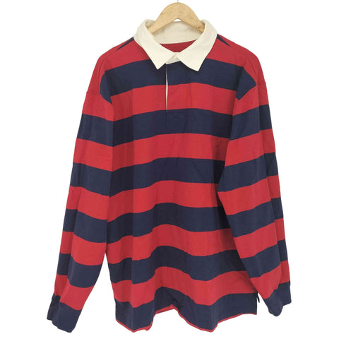 エルエルビーン L.L.Bean ボーダーラガーシャツ メンズ import:XL