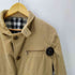 バーバリーロンドン BURBERRY LONDON 裏地 ノバチェック キルティング 襟裏レザー シルク コットン チンスト付き 2WAY カバーオール ジャケット メンズ import:M