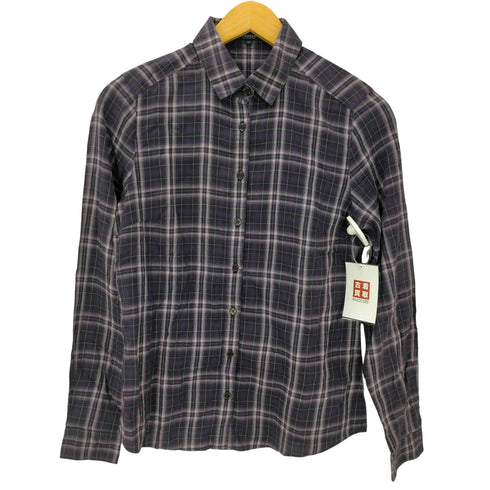 バーバリーロンドン BURBERRY LONDON Checkered Dress Shirt L/S チェック ドレス シャツ レディース 40