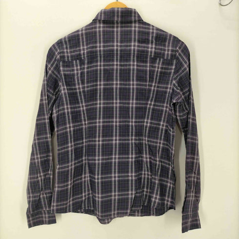 バーバリーロンドン BURBERRY LONDON Checkered Dress Shirt L/S チェック ドレス シャツ レディース 40