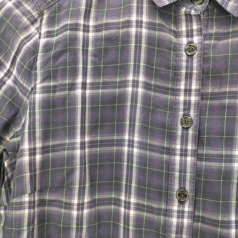 バーバリーロンドン BURBERRY LONDON Checkered Dress Shirt L/S チェック ドレス シャツ レディース 40