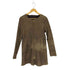 アーバンリサーチサニーレーベル URBAN RESEARCH Sonny Label lamb leather 羊革 ノーカラームートンコート レディース FREE