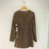 アーバンリサーチサニーレーベル URBAN RESEARCH Sonny Label lamb leather 羊革 ノーカラームートンコート レディース FREE