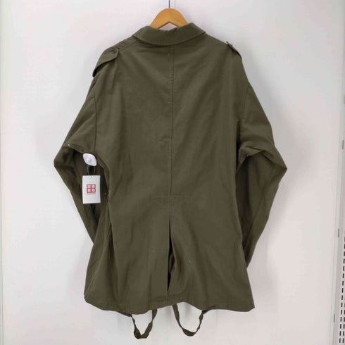 80S ITALIAN ARMY イタリア軍 CENTRO SUD 襟章 コンバット ミリタリー コート ジャケット 1989年製 メンズ 58