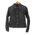 ジースターロー G-STAR RAW ARC SLIM DNM JKT ブラックデニムジャケット レディース import:XS