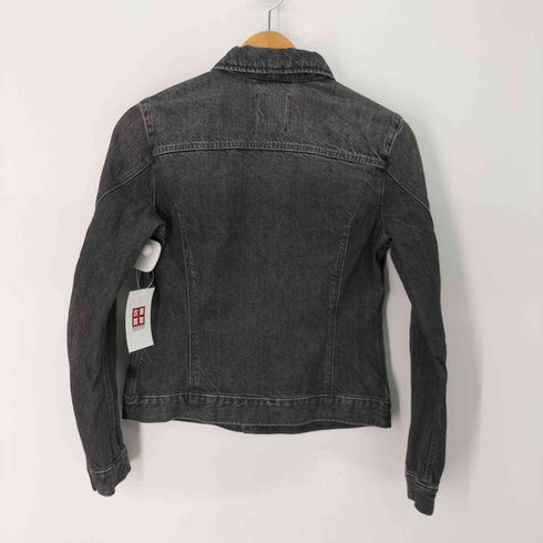 ジースターロー G-STAR RAW ARC SLIM DNM JKT ブラックデニムジャケット レディース import:XS