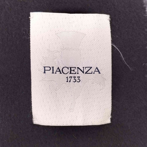 ピアチェンツァ PIACENZA シルク カシミヤ ツートン フリンジ マフラー メンズ