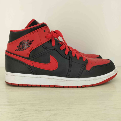 ジョーダンブランド JORDAN BRAND Air Jordan 1 Mid Bred Toe エアジョーダン1 ミッド ブレッドトゥ メンズ JPN:26