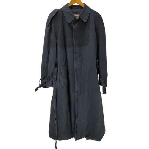 アクアスキュータム AQUASCUTUM 80S カナダ製 裏地チェック バルマカーン トレンチ コート メンズ 170