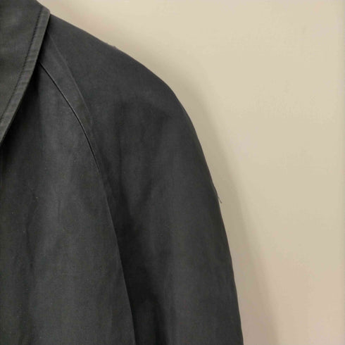 アクアスキュータム AQUASCUTUM 80S カナダ製 裏地チェック バルマカーン トレンチ コート メンズ 170