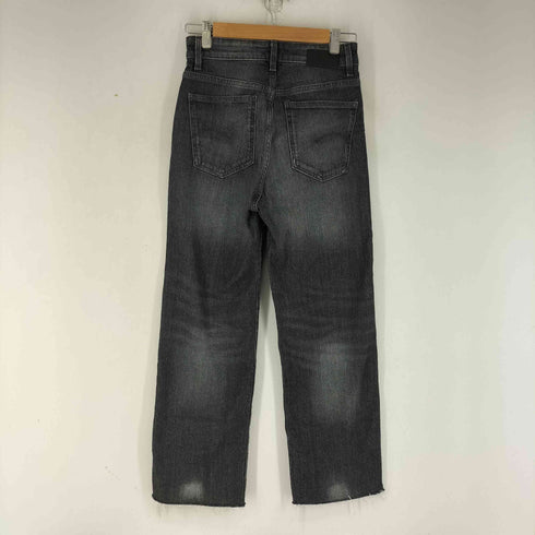 ジースターロー G-STAR RAW TEDIE ULTRA HIGH STRAIGHT ANKLE ブラックデニム メンズ 25/30