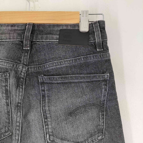 ジースターロー G-STAR RAW TEDIE ULTRA HIGH STRAIGHT ANKLE ブラックデニム メンズ 25/30
