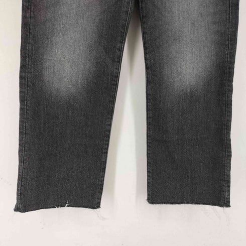 ジースターロー G-STAR RAW TEDIE ULTRA HIGH STRAIGHT ANKLE ブラックデニム メンズ 25/30