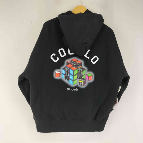 ココロブランド COCOLO BLAND CUBE BONG WIDE HOODIE ルービックキューブプリントパーカー メンズ JPN:L
