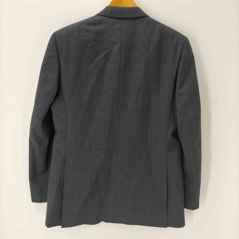 アクアスキュータム AQUASCUTUM シャドーチェック ウール 2B テーラード ジャケット メンズ 90A4