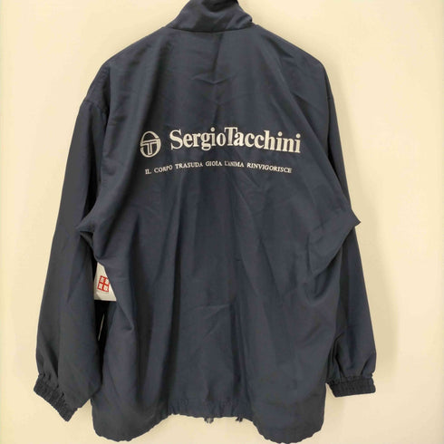 セルジオタッキーニ SERGIO TACCHINI 両面ロゴ 刺繍 ポリ ジャケット メンズ import:L